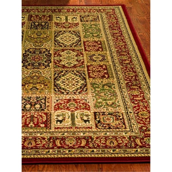 Safavieh Lyndhurst 6 ft. x 9 ft. Machine Made Medium Rectangle Rug - Red-Red LNH217B-6 - main